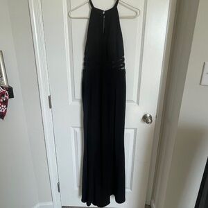Escape Black Floor Length Gown